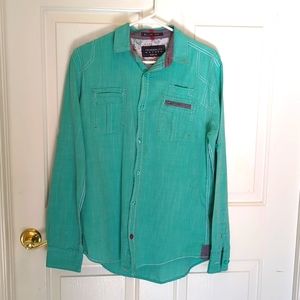 Tranquility Mayhem size Medium Slim fit Men's long sleeve light weight shirt